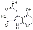 1H-pyrrolo[2,3-b]pyridine-3-acetic acid, 2-carboxy-4-hydroxy- Structure,1204476-17-4Structure