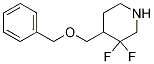 4-[(Benzyloxy)methyl]-3,3-difluoropiperidine Structure,1206540-49-9Structure