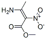 2-Butenoicacid,3-amino-2-nitro-,methylester,(e)-(9ci) Structure,120697-14-5Structure