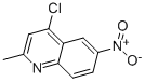 4-Chloro-2-methyl-6-nitroquinoline Structure,1207-81-4Structure