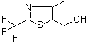 (4-Methyl-2-trifluoromethyl-thiazol-5-yl)-methanol Structure,1207175-17-4Structure