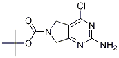 Tert-butyl 2-amino-4-chloro-5h-pyrrolo[3,4-d]pyrimidine-6(7h)-carboxylate Structure,1207175-28-7Structure