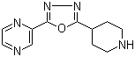 2-(5-(Piperidin-4-yl)-1,3,4-oxadiazol-2-yl)pyrazine Structure,1207175-56-1Structure