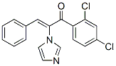 2-Propen-1-one, 1-(2,4-dichlorophenyl)-2-(1h-imidazol-1-yl)-3-phenyl-, (z)-(9ci) Structure,120758-59-0Structure