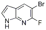 5-Bromo-6-fluoro-1h-pyrrolo[2,3-b]pyridine Structure,1207625-29-3Structure