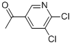 2,3-Dichloro-5-acetylpyridine Structure,120800-05-7Structure