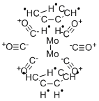 Bis(tricarbonylcyclopentadienylmolybdenum) Structure,12091-64-4Structure