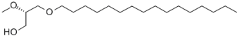 1-O-hexadecyl-2-o-methyl-sn-glycerol Structure,120964-49-0Structure