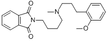 1H-Isoindole-1,3(2h)-dione, 2-[4-[[3-(2-methoxyphenyl)propyl]methylamino]butyl]- Structure,120991-60-8Structure