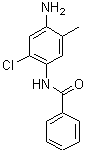 Benzamide,n-(4-amino-2-chloro-5-methylphenyl)- Structure,121-22-2Structure