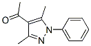 1-(3,5-Dimethyl-1-phenyl-1H-4-pyrazolyl)-1-ethanone Structure,1210-43-1Structure