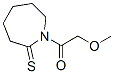 2H-azepine-2-thione, hexahydro-1-(methoxyacetyl)-(9ci)Structure,121003-13-2Structure 2H-azepine-2-thione, hexahydro-1-(methoxyacetyl)-(9ci) Structure,121003-13-2Structure