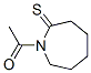 2H-azepine-2-thione, 1-acetylhexahydro-(9ci)Structure,121003-24-5Structure 2H-azepine-2-thione, 1-acetylhexahydro-(9ci) Structure,121003-24-5Structure