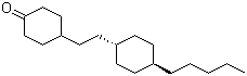 Trans-4-[2-(4-pentylcyclohexyl)ethyl] Cyclohexanone Structure,121040-08-2Structure