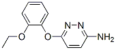 3-Pyridazinamine, 6-(2-ethoxyphenoxy)- Structure,121041-43-8Structure