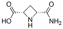 2-Azetidinecarboxylicacid,4-(aminocarbonyl)-,cis-(9ci) Structure,121071-82-7Structure