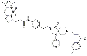 3-Bodipy-propanoic acid n-phenethylspiperone amide Structure,121086-10-0Structure