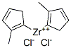 Bis(methylcyclopentadienyl)zirconium dichloride Structure,12109-76-1Structure