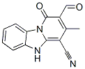 2-Formyl-3-methyl-1-oxo-1,5-dihydro-benzo[4,5]imidazo[1,2-a]pyridine-4-carbonitrile Structure,121105-77-9Structure