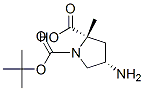 (2S,4S)-1-tert-Butyl 2-methyl 4-aminopyrrolidine-1,2-dicarboxylate Structure,121148-01-4Structure