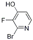 2-Bromo-3-fluoropyridin-4-ol Structure,1211525-92-6Structure