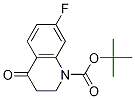 7-Fluoro-3,4-dihydro-4-oxo-1(2h)-quinolinecarboxylic acid 1,1-dimethylethyl ester Structure,1211594-21-6Structure