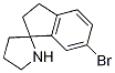 Spiro[1h-indene-1,2-pyrrolidine], 6-bromo-2,3-dihydro- Structure,1211594-29-4Structure