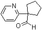 1-Pyridin-2-yl-cyclopentanecarbaldehyde Structure,1211594-98-7Structure