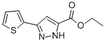 Ethyl 3-(2-thienyl)-1h-pyrazole-5-carboxylate Structure,121195-03-7Structure