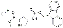 (2S,4s)-methyl4-((((9h-fluoren-9-yl)methoxy)carbonyl)amino)pyrrolidine-2-carboxylatehydrochloride Structure,1212153-95-1Structure