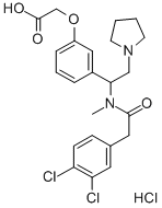 Ici 204,448 hydrochloride Structure,121264-04-8Structure