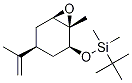 6-Tert-butyldimethylsilyloxy-4-(1-methylethenyl)-1-methyl-cyclohexane 1,2-epoxide Structure,121289-19-8Structure