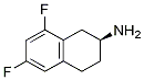 (S)-6,8-二氟-1,2,3,4-四氫萘-2-胺結(jié)構(gòu)式_1213536-98-1結(jié)構(gòu)式