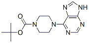 4-(9H-purin-6-yl)-piperazine-1-carboxylic acid tert-butyl ester Structure,121370-56-7Structure