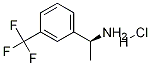 (S)-1-[3-(三氟甲基)苯基]乙胺鹽酸鹽結(jié)構(gòu)式_1213939-94-6結(jié)構(gòu)式