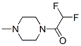 Piperazine, 1-(2,2-difluoroacetyl)-4-methyl-(9ci) Structure,121412-30-4Structure