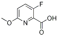 3-Fluoro-6-methoxypicolinic acid Structure,1214328-79-6Structure