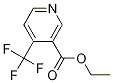 4-(Trifluoromethyl)-3-pyridinecarboxylic acid ethyl ester Structure,1214332-65-6Structure