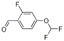 4-Difluoromethoxy-2-fluorobenzaldehyde Structure,1214358-05-0Structure