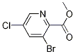 Methyl3-bromo-5-chloropicolinate Structure,1214362-45-4Structure