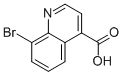 8-Bromo-4-Quinolinecarboxylic acid Structure,121490-67-3Structure