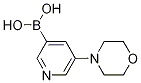 5-Morpholinopyridin-3-ylboronic acid Structure,1215107-26-8Structure