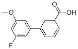 3-Fluoro-5-methoxybiphenyl-3-carboxylic acid Structure,1215205-10-9Structure