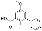 2’-Fluoro-5’-methoxybiphenyl-3-carboxylic acid Structure,1215205-32-5Structure