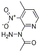 N-(4-methyl-3-nitropyridin-2-yl)acetohydrazide Structure,1215205-33-6Structure