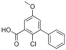 2’-Chloro-5’-methoxybiphenyl-3-carboxylic acid Structure,1215205-42-7Structure