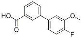 4’-Fluoro-3’-methoxybiphenyl-3-carboxylic acid Structure,1215206-09-9Structure