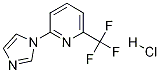 2-(1H-imidazol-1-yl)-6-(trifluoromethyl)pyridine hydrochloride Structure,1215206-29-3Structure