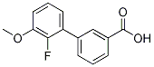 2-Fluoro-3-methoxybiphenyl-3-carboxylic acid Structure,1215206-35-1Structure