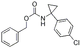 Benzyl 1-(4-chlorophenyl)cyclopropylcarbamate Structure,1215206-50-0Structure